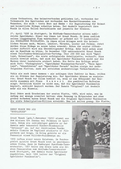 Mosch Presseinformation 1965 Seite 2