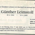 Leimstoll.Guenther Todesanzeige
