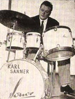 Sanner Karl Schlagzeug 1955 Foto
