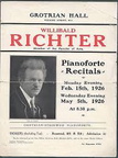 Richter Willibald Foto Plakat 1926