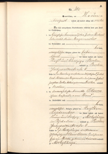 Hagemeister Richard 1846 1916 Heiratsurkunde.jpg