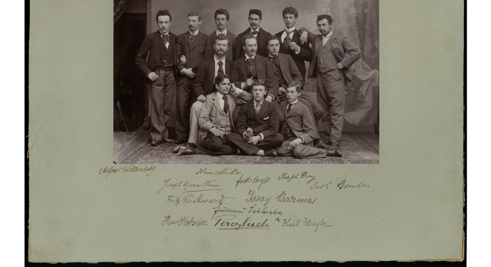 Hochschule fuer Musik 1900 Klassenfoto