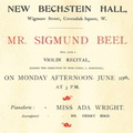 Beel Sigmund Plakat 10.06.1901