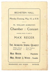 Ackroyd William Konzertplakat 10.05.1909
