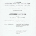 BPhO Konzert 1959 Dirigent Krannhals