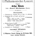 BPhO Konzert 14.10.1895 Programmzettel