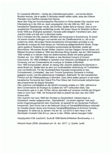 Joachim Otto 1910 2010 Kurzbiographie Seite 2