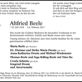 Beele Altfried 1934 2017 Todesanzeige