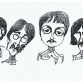 The Beatles Zeichnung