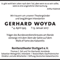 Woyda Gerhard 1925 2017 Todesanzeige