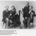 Guerzenich Quartett Foto mit Willy Hess
