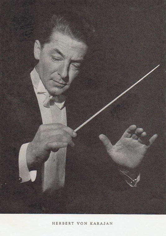 von Karajan Herbert 1908 1989 Foto