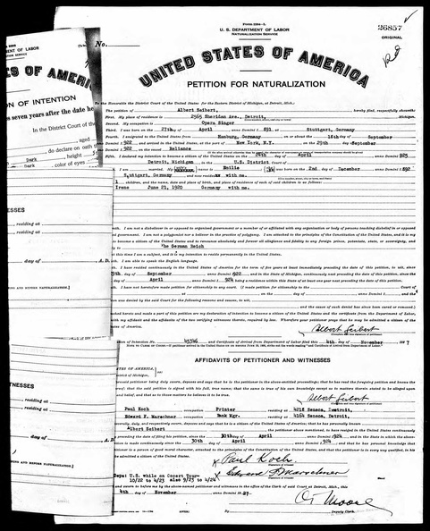 Seibert Albert 1891 1978 US Einbuergerung.jpg