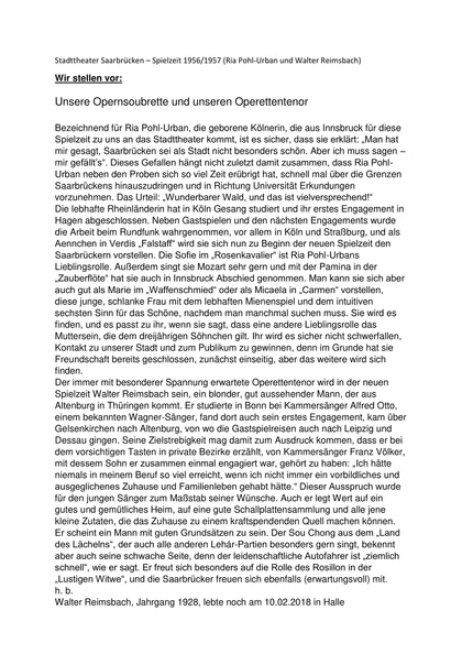 Urban Ria Walter Reimsbach Zeitungsbericht 1956.jpg