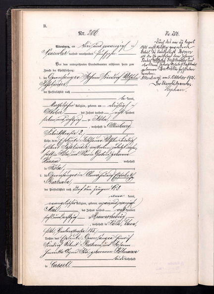 Bartram Elisabeth 1886 1935 Heiratsurkunde 1915 Seite 1.jpg