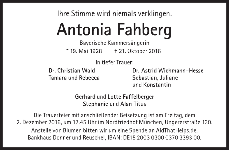 Fahberg Antonia 1928 2016 Todesanzeige