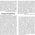 Leserbrief Betruegen als Glaubensempfehlung