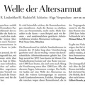 Leserbrief Altersarmut ist errechenbar ZEIT 06.09.2018