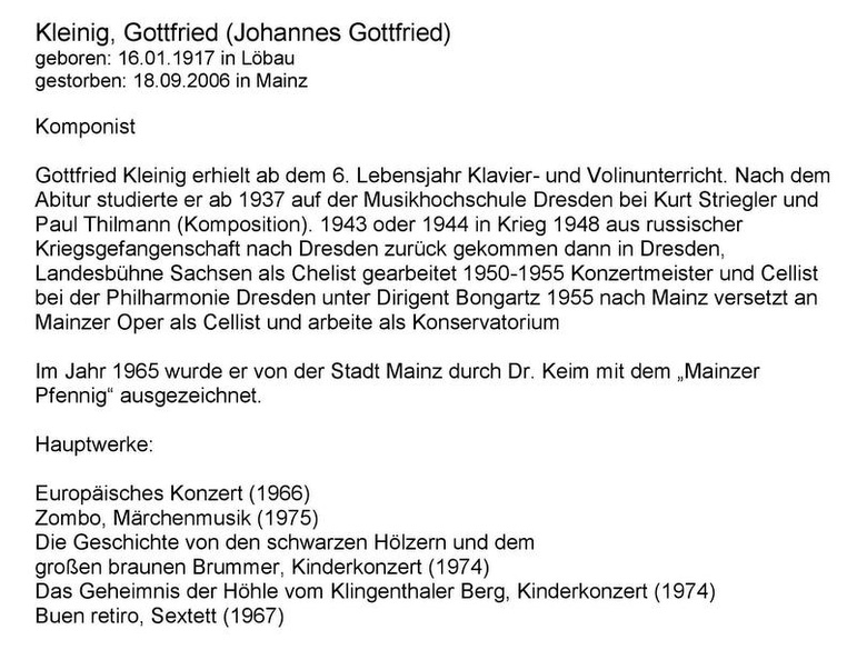 Kleinig Gottfried 1917 2006 Kurzbiographie.jpg