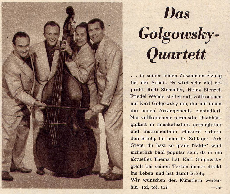 Golgowsky Quartett Kurzbiographie 2