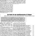 Spvgg Boeblingen FCTV Urbach 01.09.1968 Vorbericht und Bericht