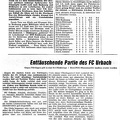 FCTV Urbach FV Nuertingen 08.09.1968 Bericht
