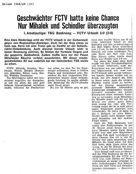 TSG Backnang FCTV Urbach 09.02.1969 Hauptbericht.jpg