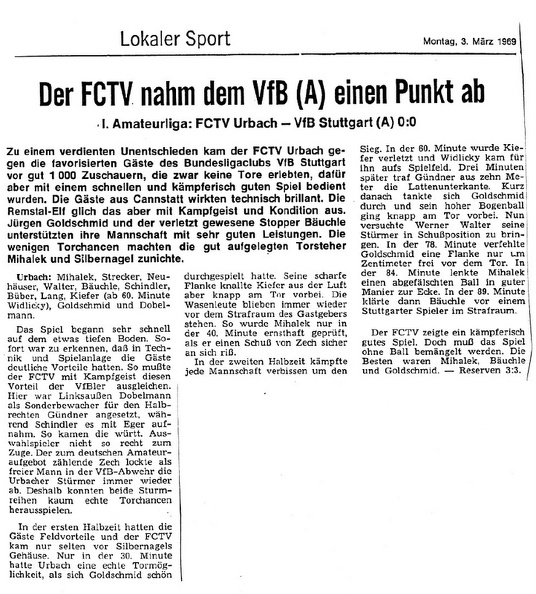 FCTV Urbach VfB Stuttgart Am. 02.03.1969 Hauptbericht.jpg
