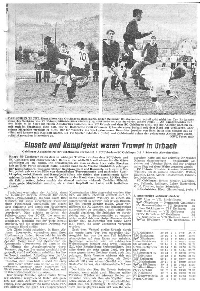 FCTV Urbach SC Geislingen I. Amateurliaga 1968 1969 20.04.1969 Bericht Teil 2.jpg