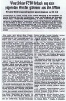 FCTV Urbach Borussia Moenchengladbach Jubilaeumsspiel Zeitungsbericht 14. Juni 1971
