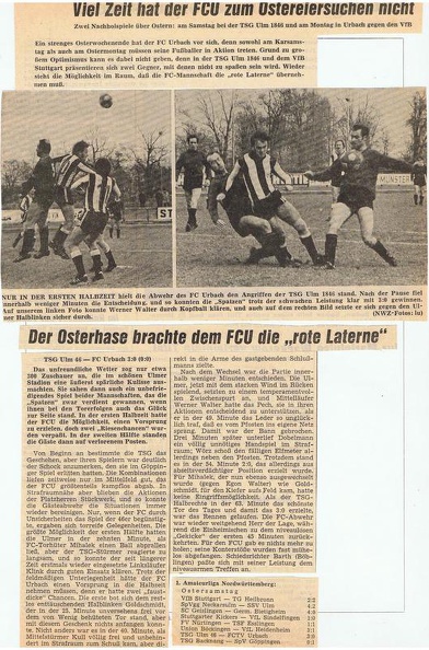 TSG Ulm 1846 FCTV Urbach 10. Rueckrundenspiel 28.03.1970.jpg