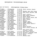 FCTV Urbach Spiele der Saison Meisterschaftsjahr 1987 1988