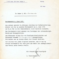 Einladung zum Jubilaeum Festbankett 04.06.1971