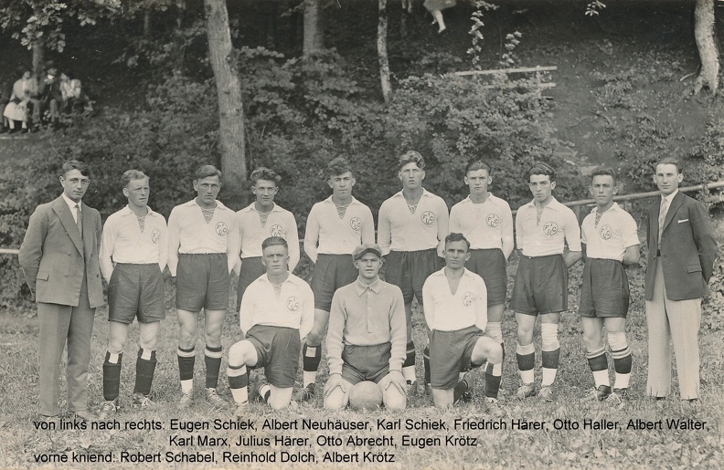 FCTV Urbach 1. Mannschaft 1930
