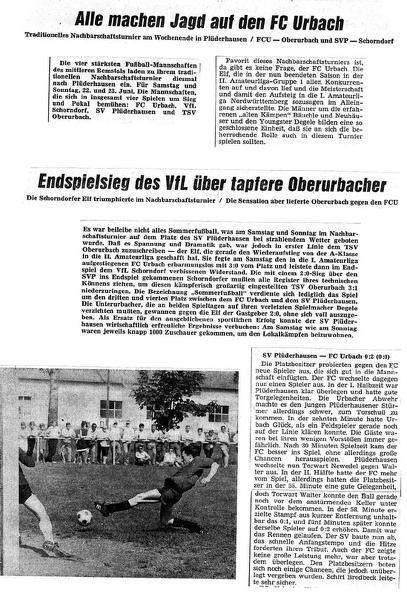 Nachbarschaftsturnier 1968 22.06. 23.06.1968 in Pluederhausen