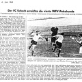 FCTV Urbach TSG Backnang Pokalspiel 04.06.1960