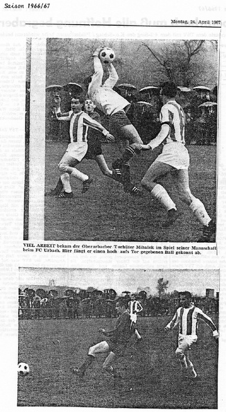 FCTV Urbach TSV Oberurbach Saison 1966-67 27. Spieltag Fotos.jpg