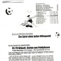 FCTV Urbach TSV Lippoldsweiler Saison 1978 79 7. Spieltag 08.10.1978