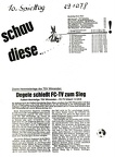 TSV Winnenden FCTV Urbach Saison 1978 79 10. Spieltag 29.10.1978