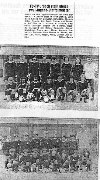 FCTV Urbach Jugend 1975 B-Jugend E-Jugend Staffelmeister.jpg