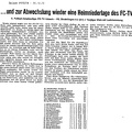FCTV Urbach VfL Sindelfingen Saison 1973 74 21.10.1973