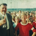 FCTV Urbach D-Jugend 1969 Spielfuehrer Chlumetzky Pokalspender Gruendungsmitglied Fritz Bertische