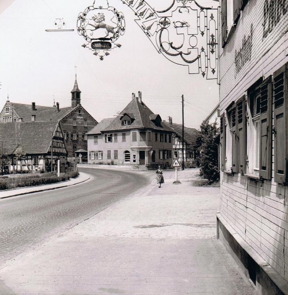 Urbach Hauptstrasse Gasthaus Loewen Ruoff Nr. A.35