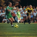 Fussball Hit 18.08.1989 Bernd Hoelzbein Roland Haerer