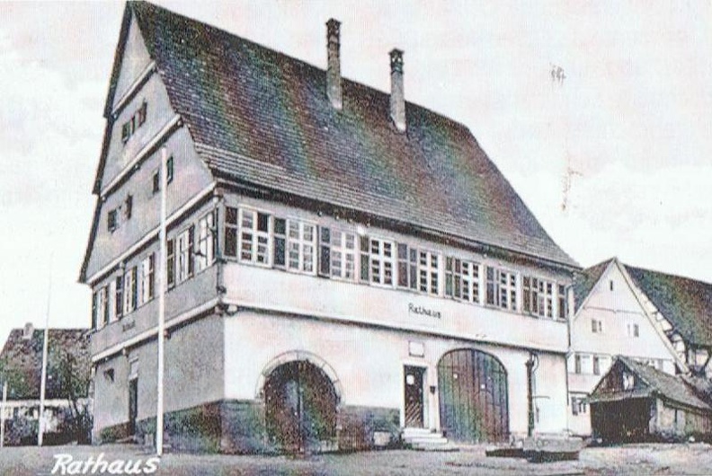Rathaus Urbach Nord vor 1937