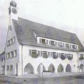 Rathaus Unterurbach nach Fertigstellung 1929