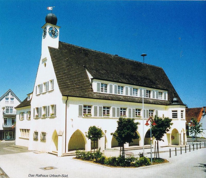 Rathaus Urbach Sued Quelle Gemeindearchiv