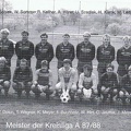 FCTV Urbach Meister der Kreisliga A 1987 1988