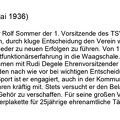 TSV Urbach Rolf Sommer 1. Vorsitzender