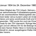 TSV Urbach Walter Haerer 1934 1983
